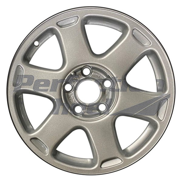 Perfection Wheel® - 16 x 7.5 6-Spoke Bright Sparkle Silver Full Face Alloy Factory Wheel (Refinished)
