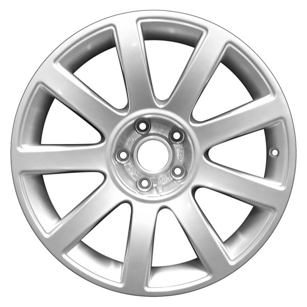 Perfection Wheel® - 18 x 8.5 9 I-Spoke Hyper Bright Silver Full Face Alloy Factory Wheel (Refinished)