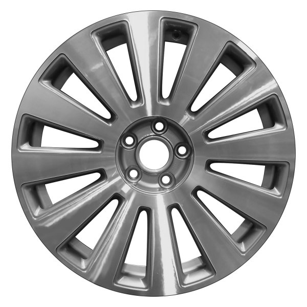 Perfection Wheel® - 19 x 8.5 12 I-Spoke Fine Metallic Charcoal Machined Alloy Factory Wheel (Refinished)