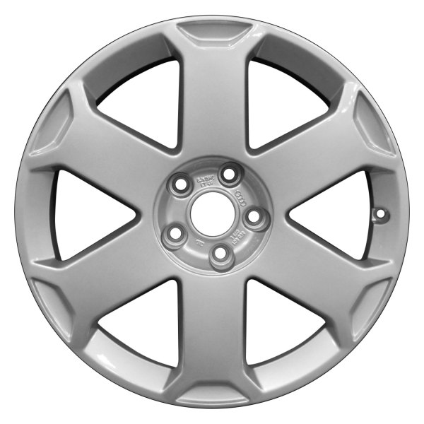 Perfection Wheel® - 18 x 8 6 I-Spoke Bright Medium Silver Full Face Alloy Factory Wheel (Refinished)