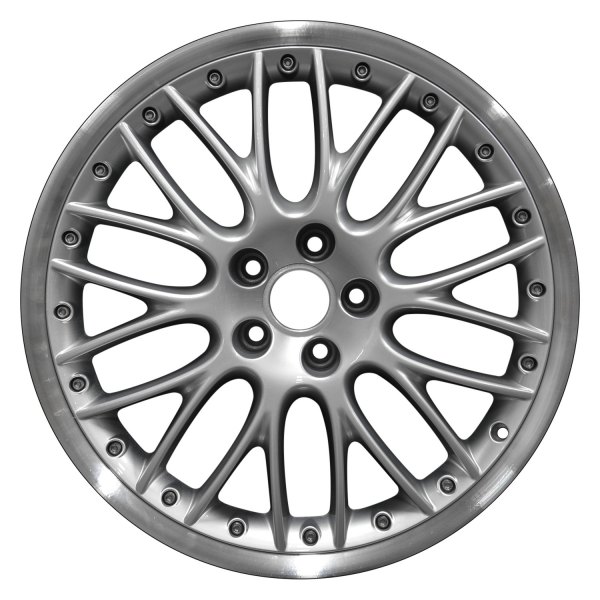 Perfection Wheel® - 19 x 9 9 Y-Spoke Hyper Bright Silver Flange Cut Alloy Factory Wheel (Refinished)