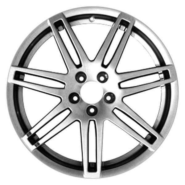 Perfection Wheel® - 20 x 9 7 I-Spoke Light Charcoal Machined Bright Alloy Factory Wheel (Refinished)