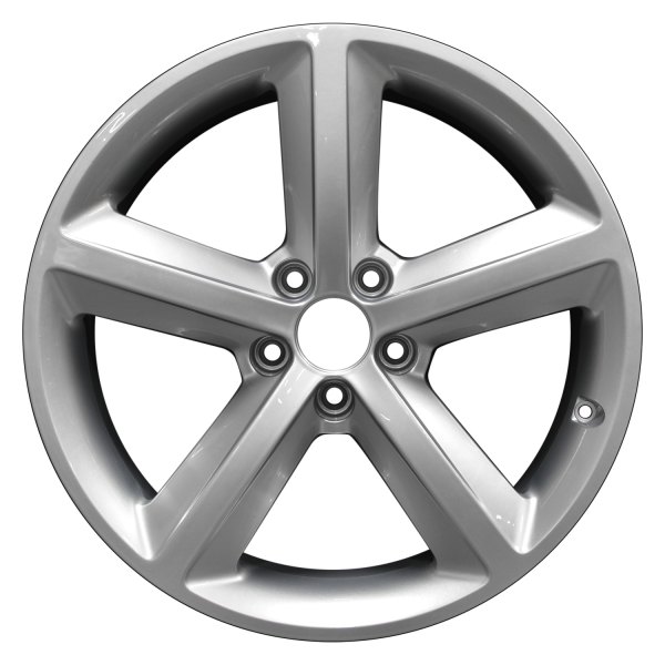 Perfection Wheel® - 18 x 8.5 5-Spoke Hyper Bright Silver Full Face Alloy Factory Wheel (Refinished)