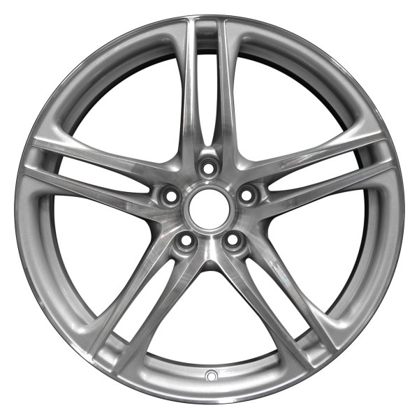Perfection Wheel® - 19 x 8.5 Double 5-Spoke Light Charcoal Full Face Alloy Factory Wheel (Refinished)