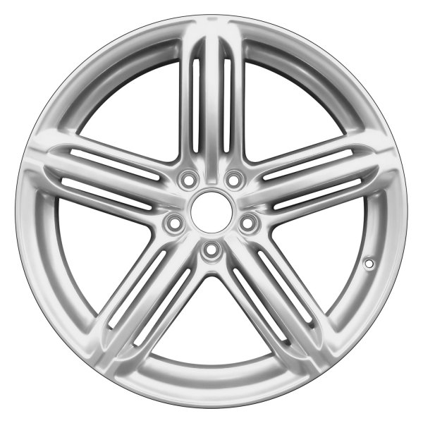 Perfection Wheel® - 19 x 9 Triple 5-Spoke Hyper Bright Mirror Silver Full Face Alloy Factory Wheel (Refinished)