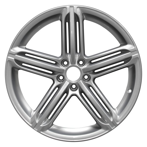 Perfection Wheel® - 20 x 9 Triple 5-Spoke Hyper Bright Silver Full Face Alloy Factory Wheel (Refinished)