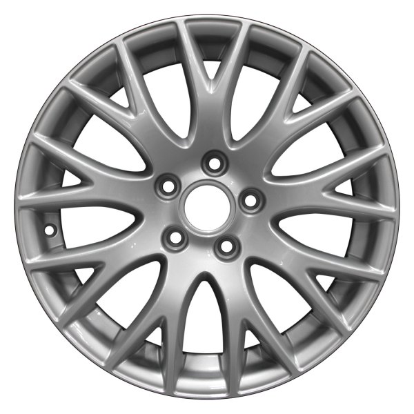 Perfection Wheel® - 17 x 7.5 9 Y-Spoke Bright Fine Metallic Silver Full Face Alloy Factory Wheel (Refinished)