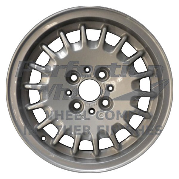 Perfection Wheel® - 14 x 6 18-Slot Medium Silver Full Face Alloy Factory Wheel (Refinished)