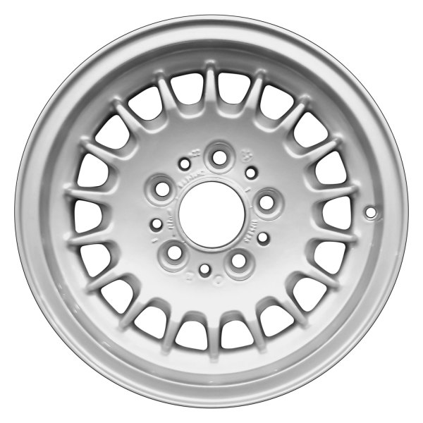 Perfection Wheel® - 14 x 6.5 18 I-Spoke Bright Fine Silver Full Face Alloy Factory Wheel (Refinished)
