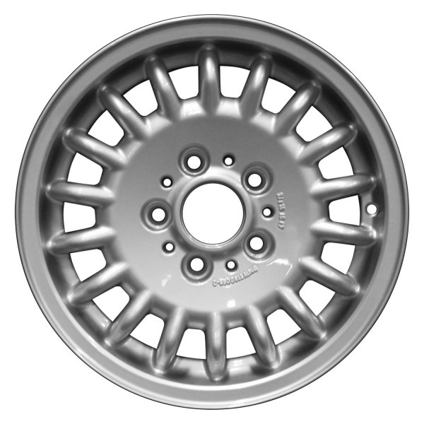 Perfection Wheel® - 15 x 7 18 I-Spoke Bright Fine Silver Full Face Alloy Factory Wheel (Refinished)