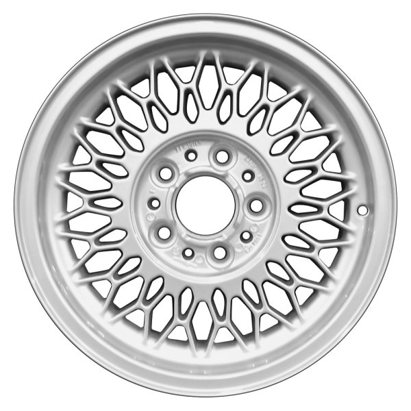 Perfection Wheel® - 15 x 7 36 Spider-Spoke Bright Fine Silver Full Face Alloy Factory Wheel (Refinished)
