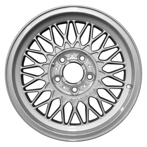 Perfection Wheel® - 16 x 8 34 Spider-Spoke Bright Medium Silver Full Face Alloy Factory Wheel (Refinished)