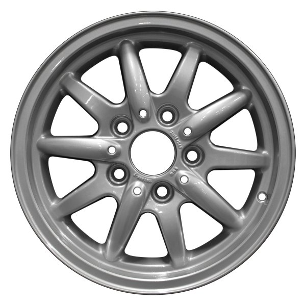 Perfection Wheel® - 15 x 7 10 I-Spoke Bright Fine Metallic Silver Full Face Alloy Factory Wheel (Refinished)