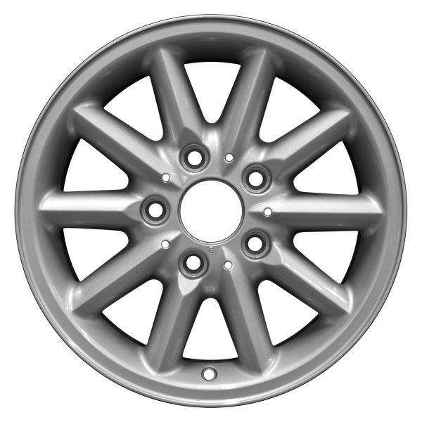 Perfection Wheel® - 15 x 7 10 I-Spoke Fine Bright Silver Full Face Alloy Factory Wheel (Refinished)