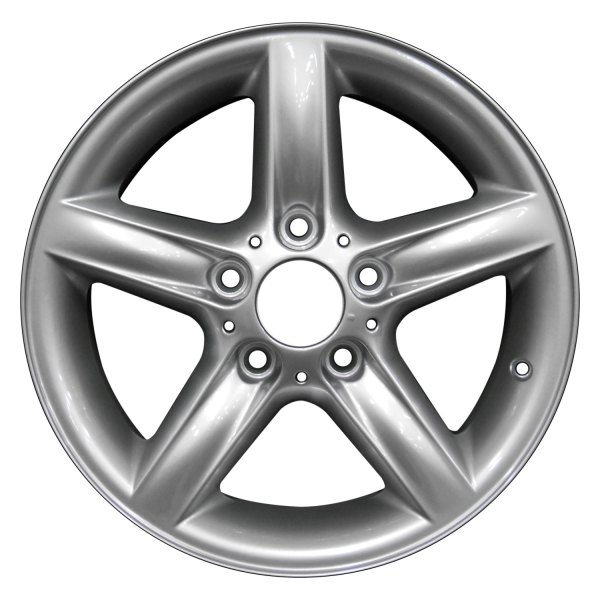 Perfection Wheel® - 16 x 7 5-Spoke Fine Bright Silver Full Face Alloy Factory Wheel (Refinished)