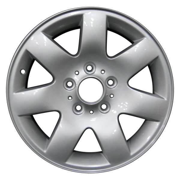 Perfection Wheel® - 16 x 7 7 I-Spoke Bright Fine Silver Full Face Alloy Factory Wheel (Refinished)
