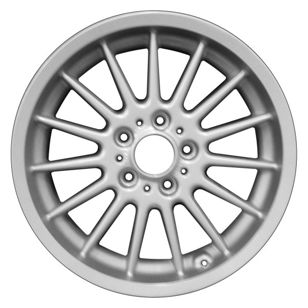 Perfection Wheel® - 17 x 8.5 15 I-Spoke Bright Fine Silver Full Face Alloy Factory Wheel (Refinished)