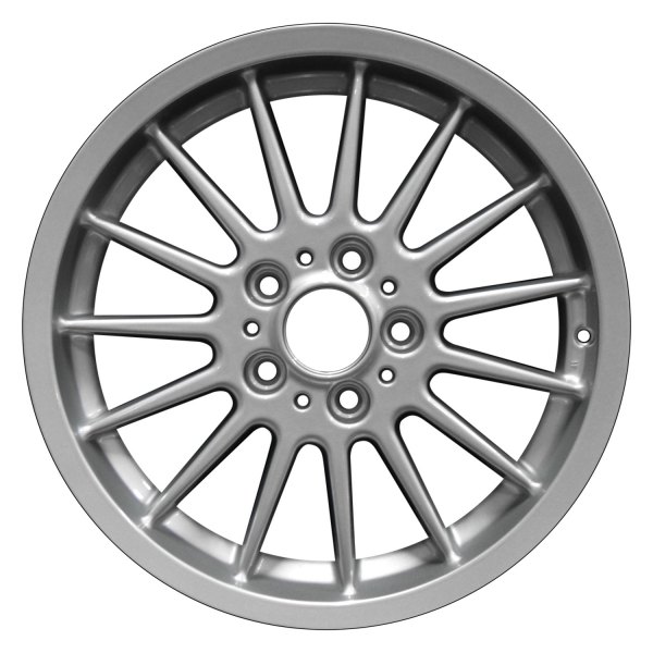 Perfection Wheel® - 17 x 8 15 I-Spoke Hyper Bright Mirror Silver Full Face Alloy Factory Wheel (Refinished)