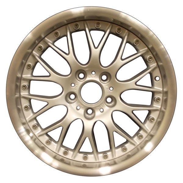 Perfection Wheel® - 18 x 9 10 Y-Spoke Bright Fine Silver Flange Cut Alloy Factory Wheel (Refinished)