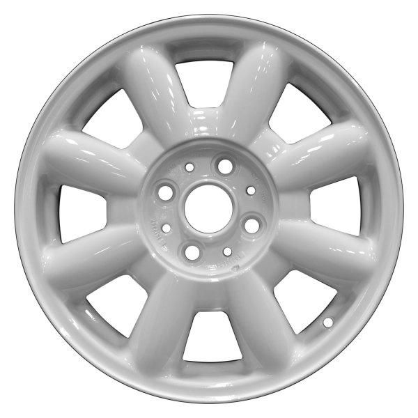 Perfection Wheel® - 15 x 5.5 8 I-Spoke Bright White Full Face Alloy Factory Wheel (Refinished)