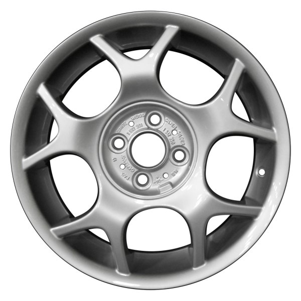 Perfection Wheel® - 16 x 6.5 5 Y-Spoke Bright Fine Silver Full Face Alloy Factory Wheel (Refinished)
