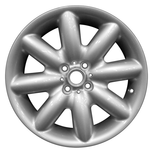 Perfection Wheel® - 17 x 7 8 I-Spoke Bright Fine Silver Full Face Alloy Factory Wheel (Refinished)