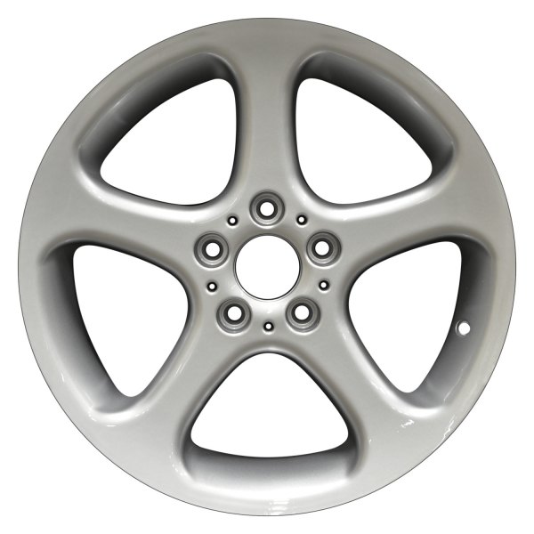 Perfection Wheel® - 18 x 8.5 5-Spoke Fine Bright Silver Full Face Alloy Factory Wheel (Refinished)