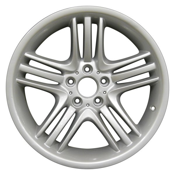 Perfection Wheel® - 19 x 9 Triple 5-Spoke Bright Fine Silver Full Face Alloy Factory Wheel (Refinished)