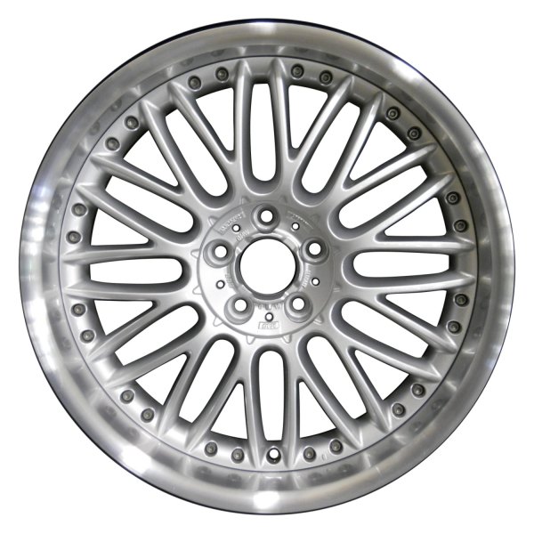 Perfection Wheel® - 20 x 10 12 Y-Spoke Bright Medium Silver Flange Cut Alloy Factory Wheel (Refinished)