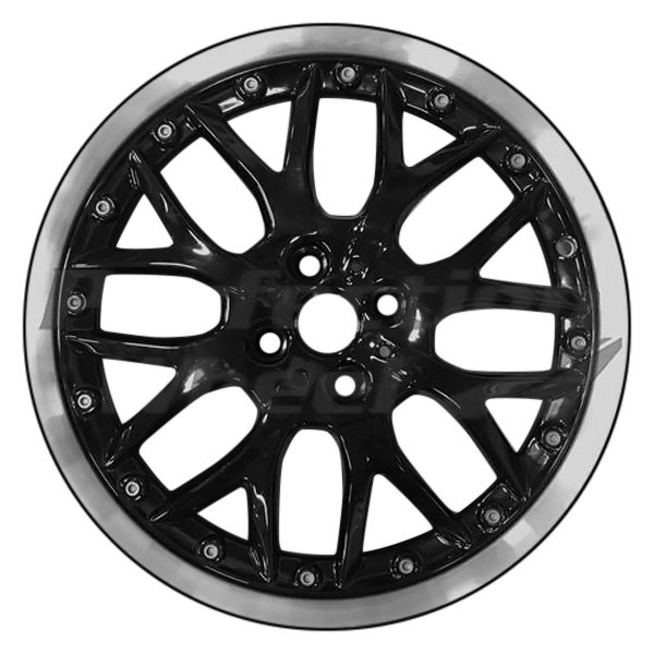 Perfection Wheel® - 17 x 7 8 Y-Spoke Bright Fine Silver Flange Cut Alloy Factory Wheel (Refinished)