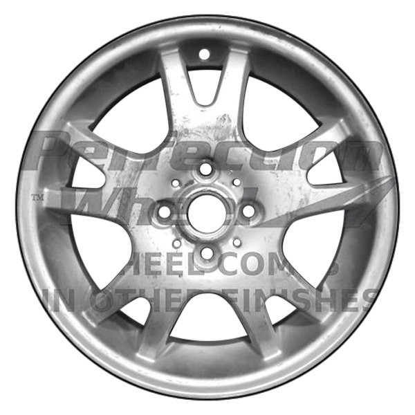 Perfection Wheel® - 16 x 5.5 Double 5-Spoke Metallic Silver Full Face Alloy Factory Wheel (Refinished)
