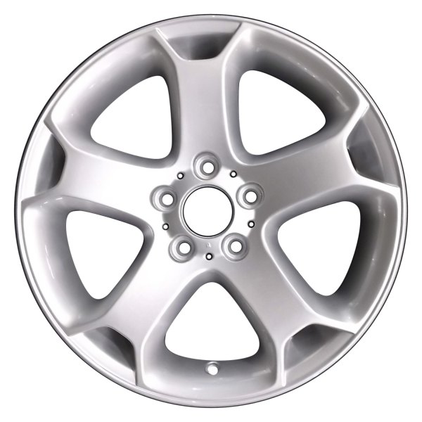Perfection Wheel® - 18 x 8.5 Double 5-Spoke Bright Medium Silver Full Face Alloy Factory Wheel (Refinished)