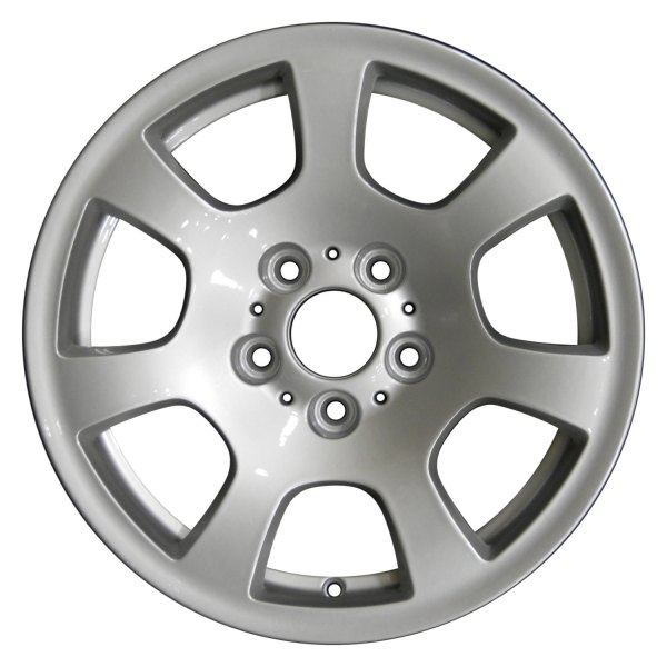 Perfection Wheel® - 16 x 7 7 I-Spoke Bright Fine Metallic Silver Full Face Alloy Factory Wheel (Refinished)