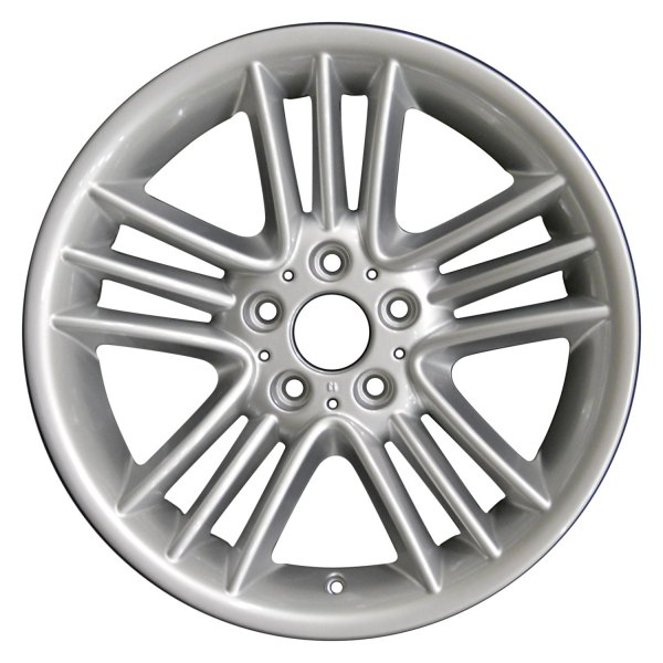 Perfection Wheel® - 18 x 8 Triple 5-Spoke Fine Bright Silver Full Face Alloy Factory Wheel (Refinished)