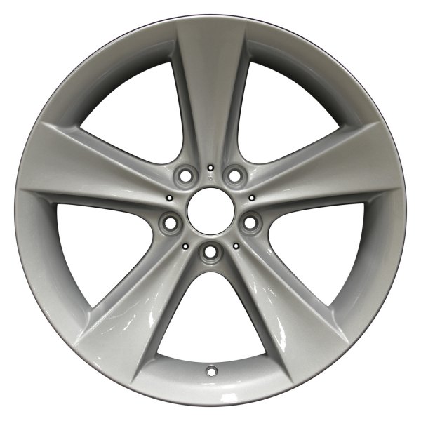 Perfection Wheel® - 19 x 8 5-Spoke Bright Medium Silver Full Face Alloy Factory Wheel (Refinished)