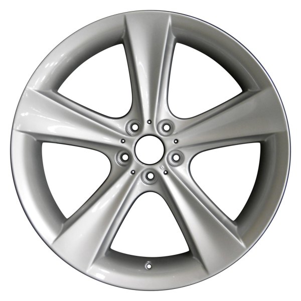 Perfection Wheel® - 21 x 9 5-Spoke Bright Medium Silver Full Face Alloy Factory Wheel (Refinished)