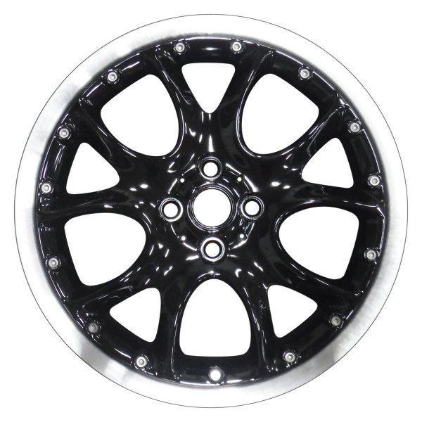 Perfection Wheel® - 17 x 7 5 Y-Spoke Black Flange Cut Alloy Factory Wheel (Refinished)