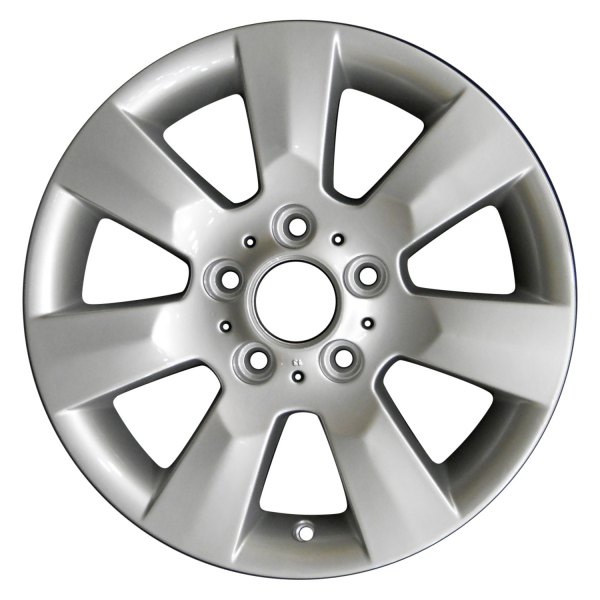 Perfection Wheel® - 16 x 7 7 I-Spoke Fine Bright Silver Full Face Alloy Factory Wheel (Refinished)