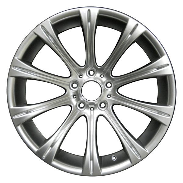 Perfection Wheel® - 19 x 8.5 10 I-Spoke Hyper Bright Mirror Silver Full Face Alloy Factory Wheel (Refinished)