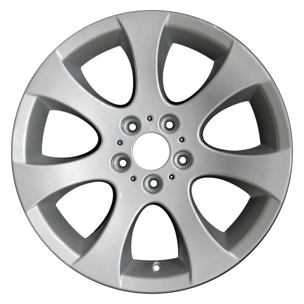 Perfection Wheel® - 18 x 8.5 7 I-Spoke Bright Medium Silver Full Face Alloy Factory Wheel (Refinished)