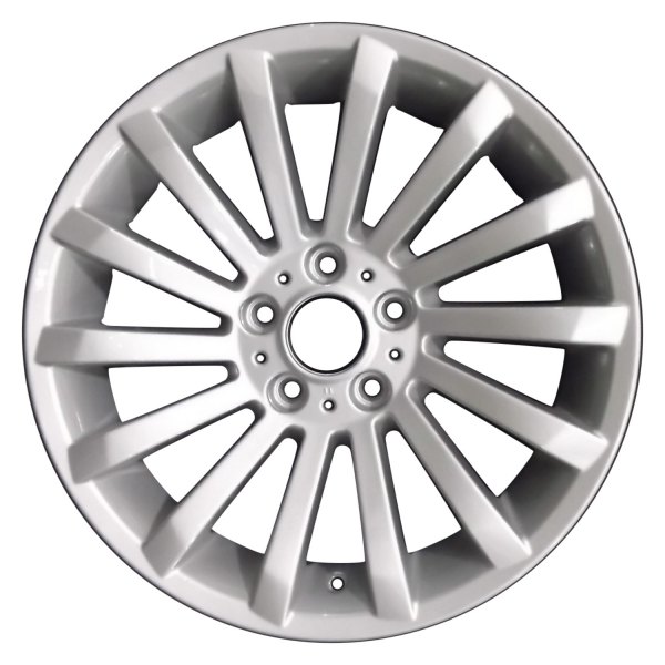 Perfection Wheel® - 18 x 8 14 I-Spoke Metallic Silver Full Face Alloy Factory Wheel (Refinished)