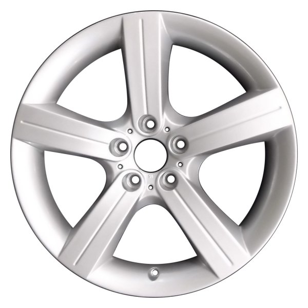 Perfection Wheel® - 19 x 8 5-Spoke Medium Sparkle Silver Full Face Alloy Factory Wheel (Refinished)