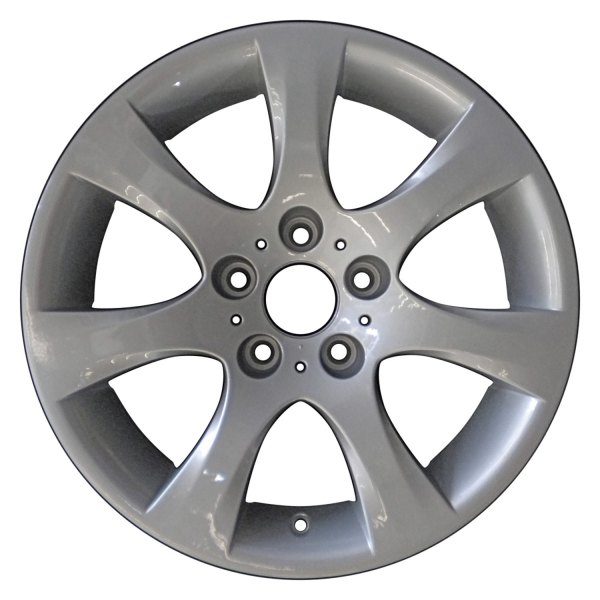 Perfection Wheel® - 17 x 8 7 I-Spoke Bright Medium Silver Full Face Alloy Factory Wheel (Refinished)