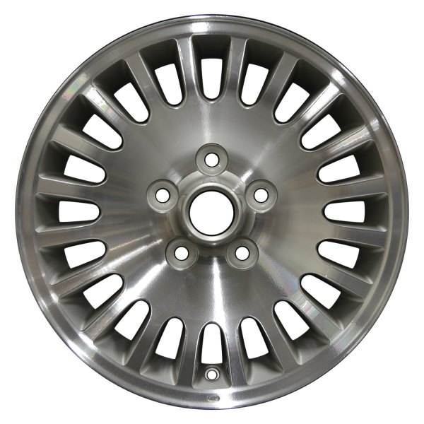 Perfection Wheel® - 16 x 7 20 I-Spoke Champagne Silver Machine Hub Alloy Factory Wheel (Refinished)