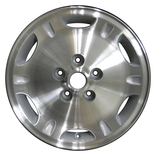 Perfection Wheel® - 16 x 7 6-Slot Fine Metallic Silver Machined Alloy Factory Wheel (Refinished)