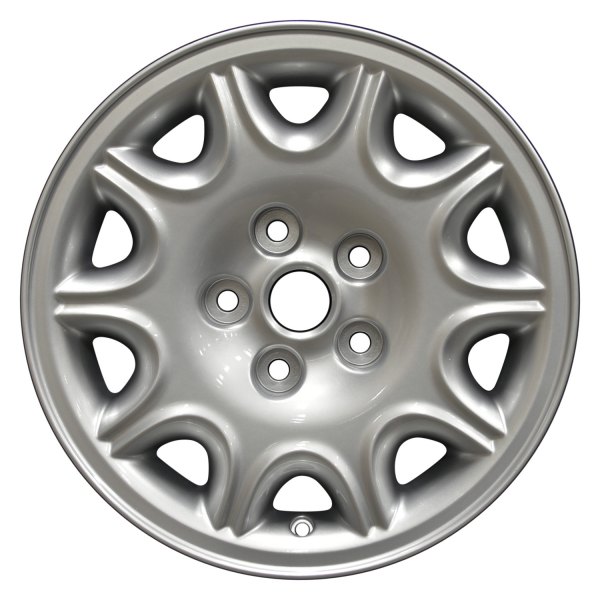 Perfection Wheel® - 16 x 7 10 I-Spoke Hyper Bright Silver Full Face Alloy Factory Wheel (Refinished)