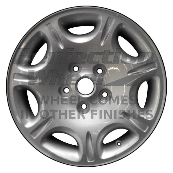 Perfection Wheel® - 16 x 7 7-Slot Sparkle Silver Full Face Alloy Factory Wheel (Refinished)