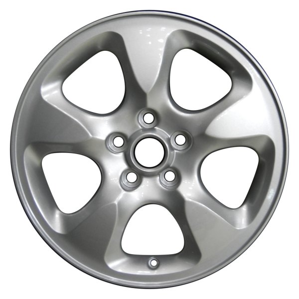 Perfection Wheel® - 16 x 7.5 5-Spoke Sparkle Silver Full Face Alloy Factory Wheel (Refinished)