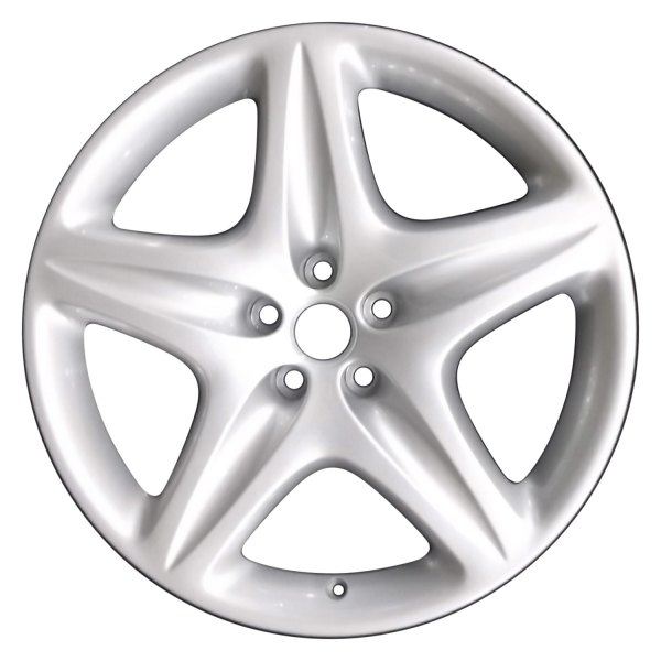 Perfection Wheel® - 19 x 8.5 5-Spoke Sparkle Silver Full Face Alloy Factory Wheel (Refinished)