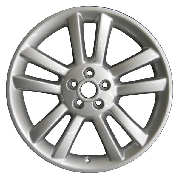 Perfection Wheel® - 19 x 8.5 5 V-Spoke Sparkle Silver Full Face Alloy Factory Wheel (Refinished)